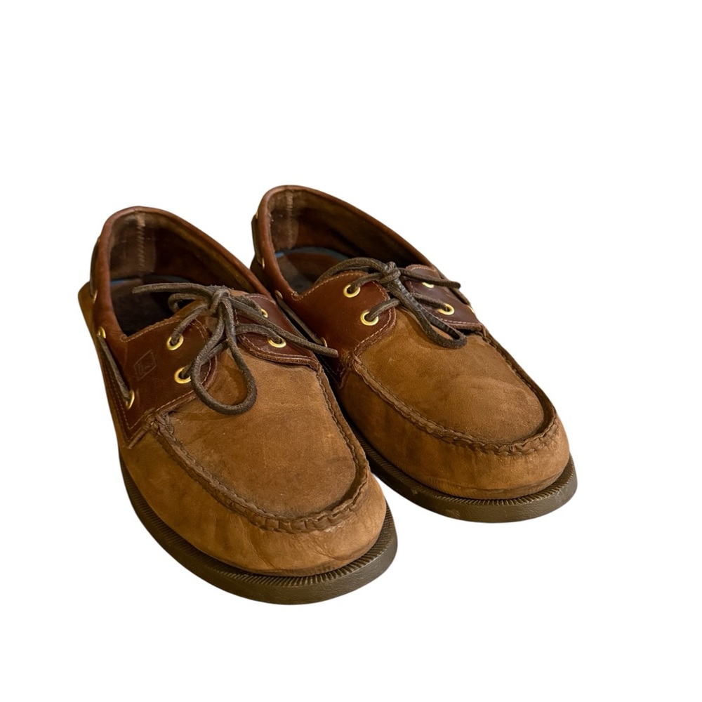 Sperry Top-Sider Brown Leather Boat Shoes Men’s Size 13 Classic Deck Shoes